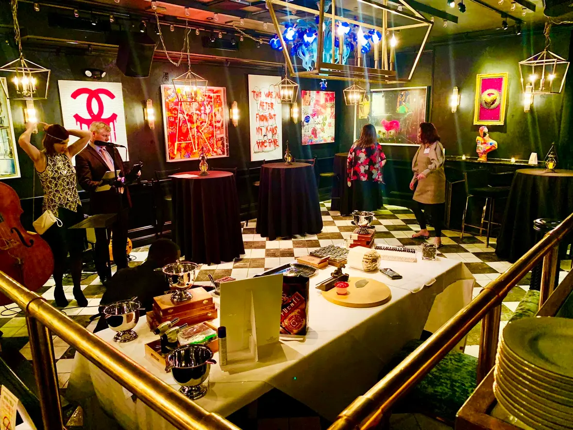 A club evening, and then Boston