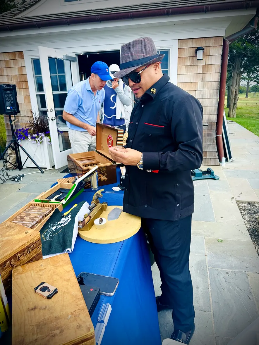 A golf day at Sebonack, Southampton
