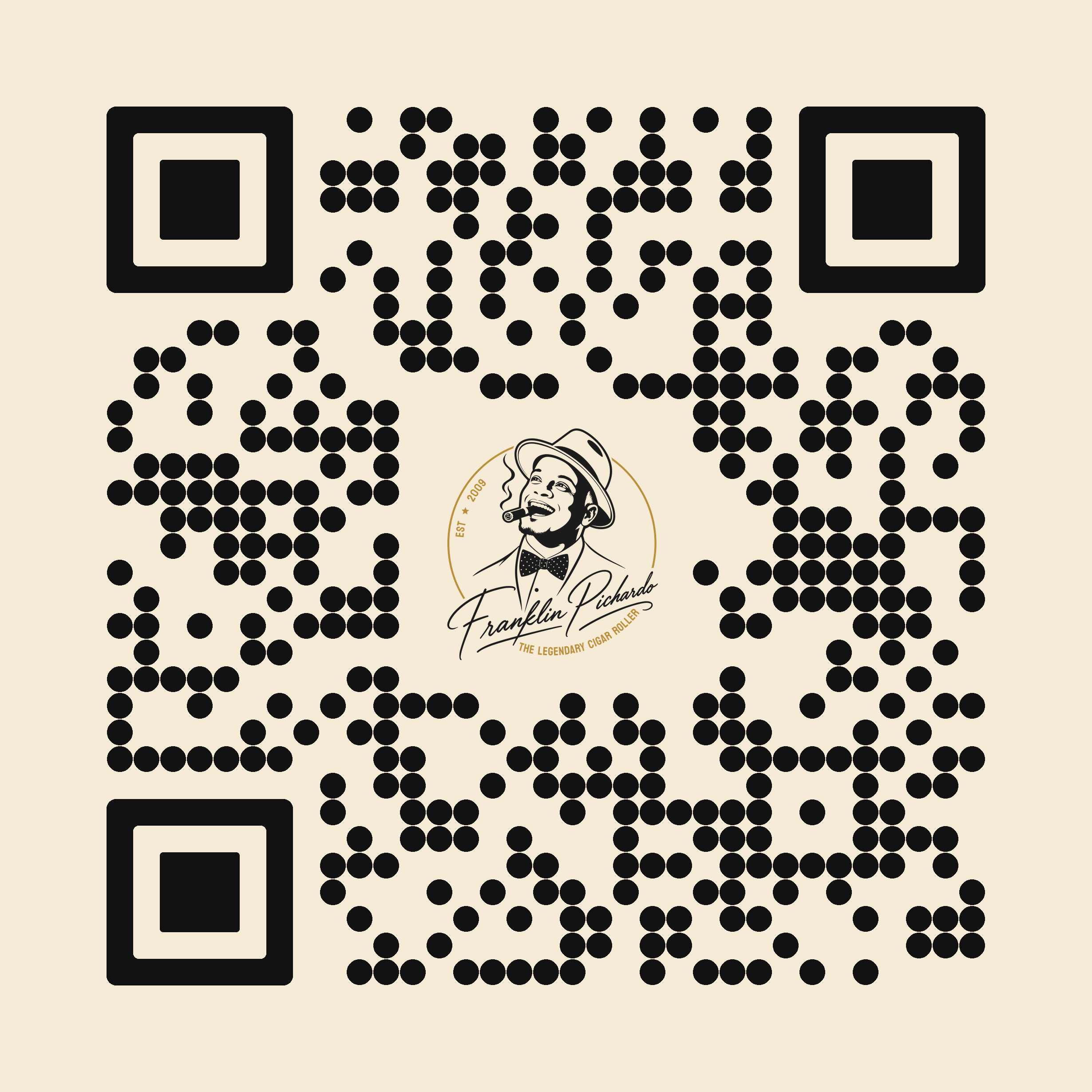 QR code that opens franklinpichardo.com/card